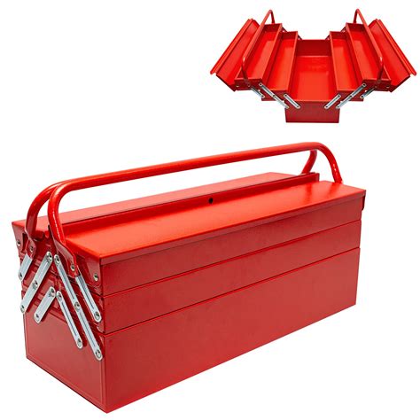 metal tool box storage portable cantilever|lockable metal tool box.